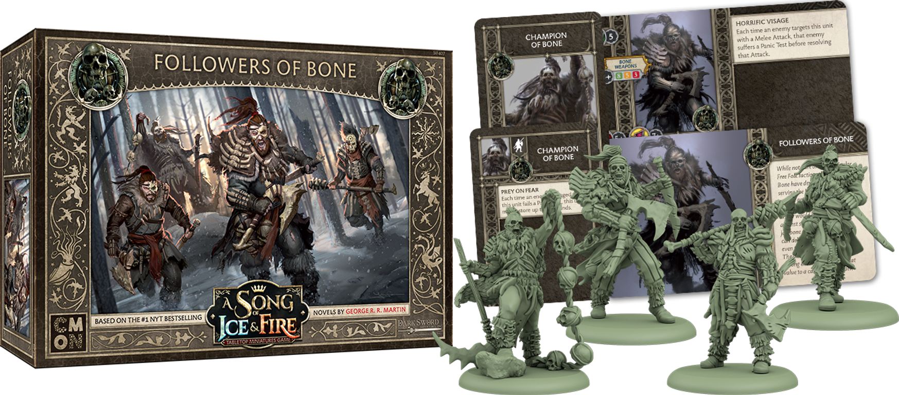 A Song of Ice & Fire: Tabletop Miniatures Game – Followers of Bone doos