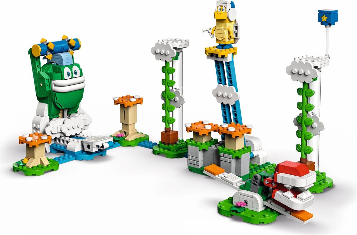 LEGO® Super Mario™ Pack espansione Sfida sulle nuvole di Spike gigante componenti