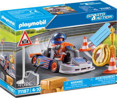 Playmobil® Sports & Action Go-Kart Racer Gift Set