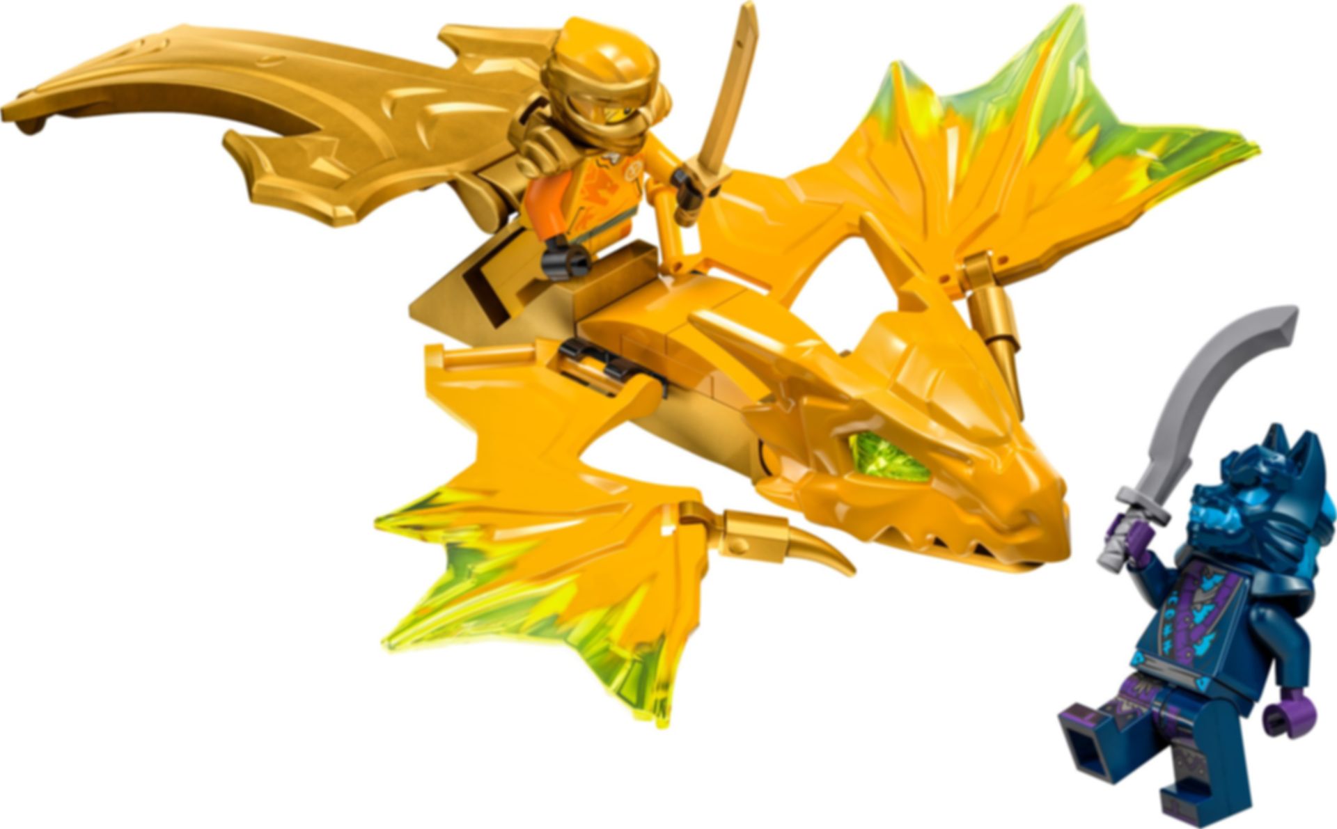 LEGO® Ninjago L'attaque du dragon rebelle d'Arin composants