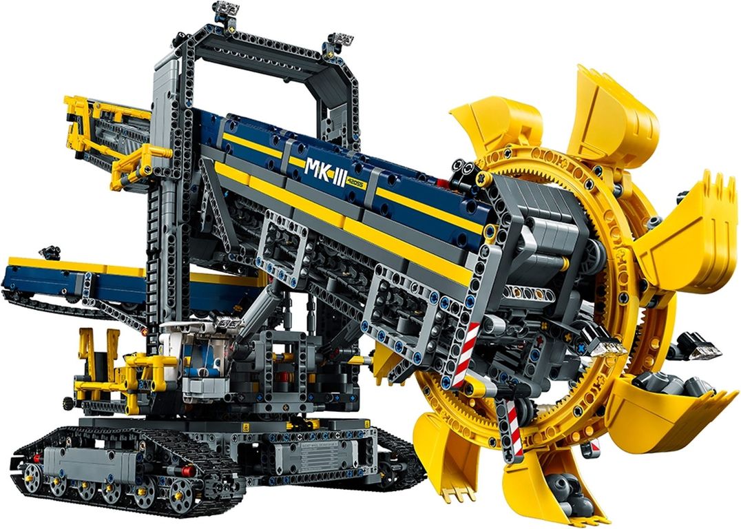 LEGO® Technic La pelleteuse à godets composants