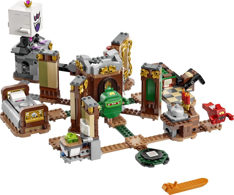 LEGO® Super Mario™ Uitbreidingsset: Verstoppertje in Luigi’s Mansion™ componenten