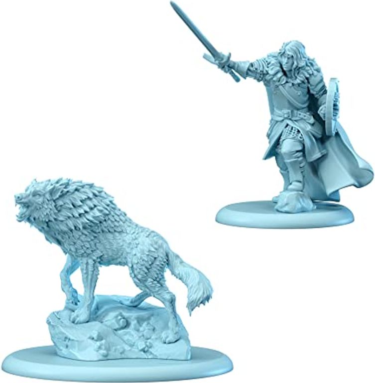 A Song of Ice & Fire: Tabletop Miniatures Game – Stark Starter Set miniaturas