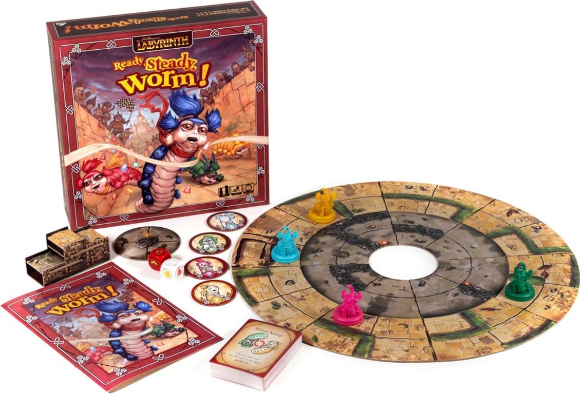 Jim Henson's Labyrinth: Ready, Steady, Worm! caja