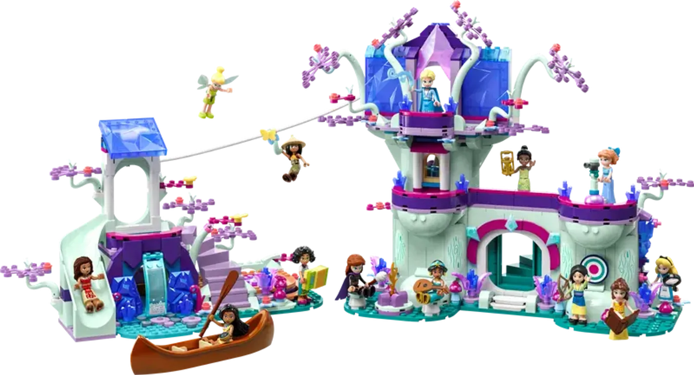 LEGO® Disney The Enchanted Treehouse components
