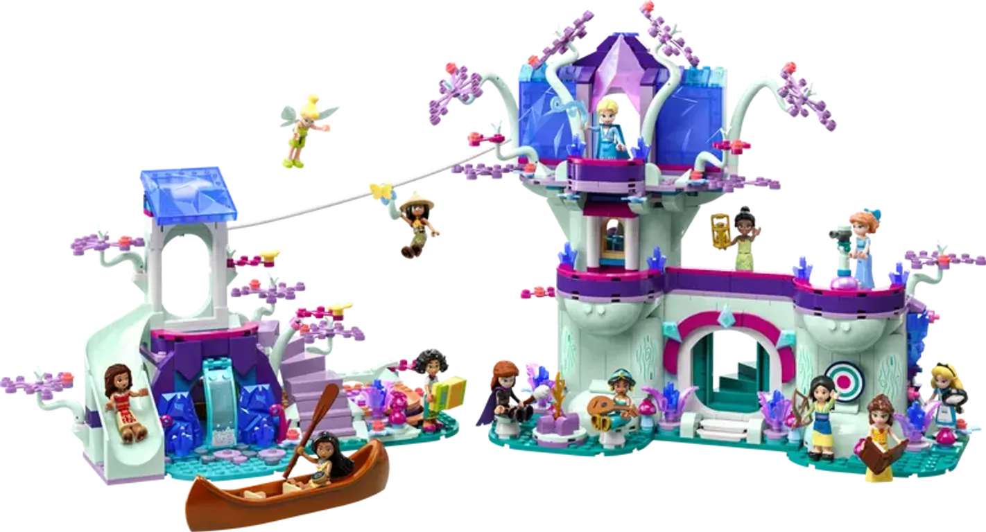 LEGO® Disney La casa sull’albero incantata componenti