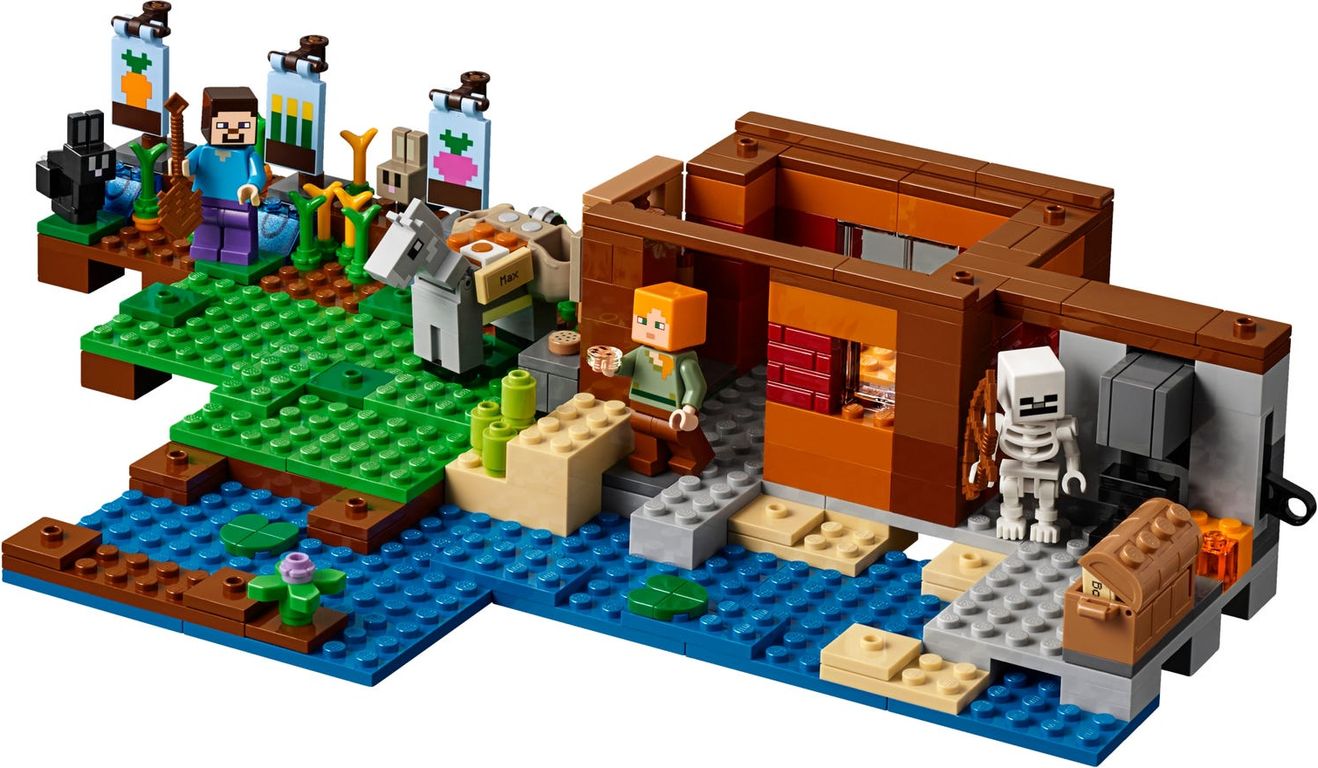 LEGO® Minecraft The Farm Cottage interior