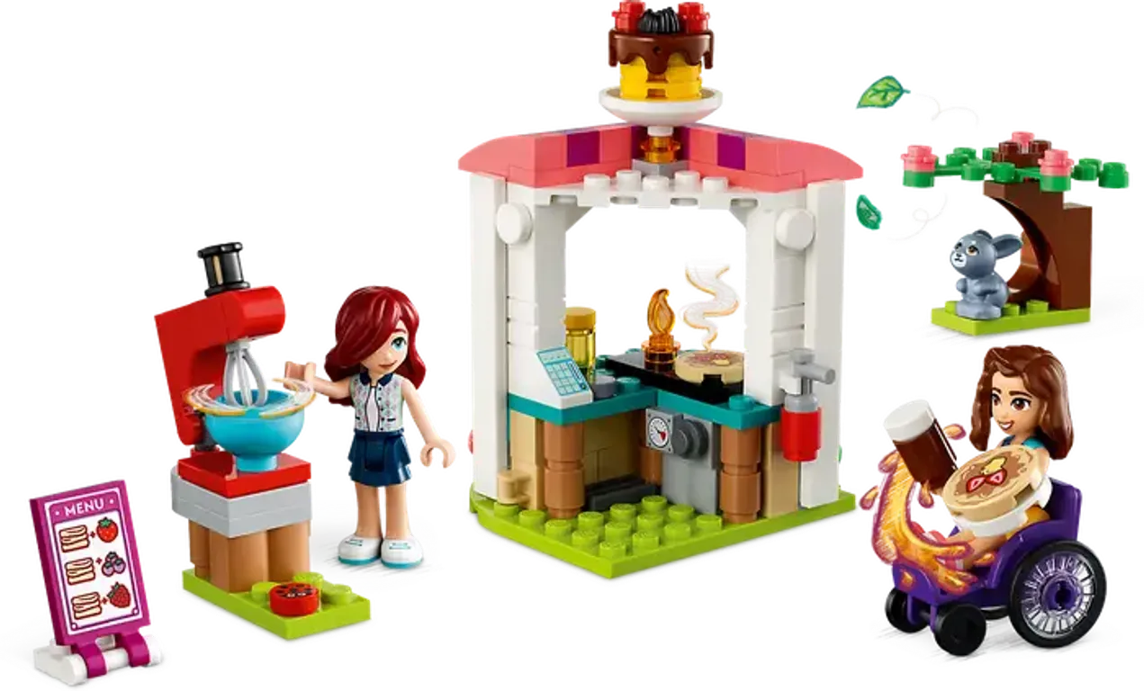 LEGO® Friends Pannenkoekenwinkel speelwijze