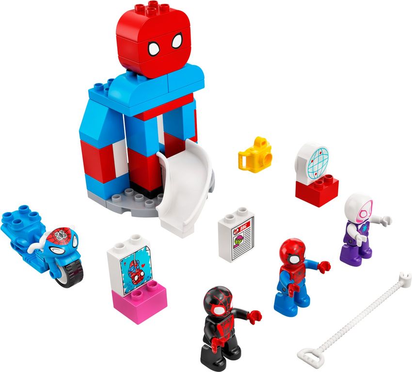 LEGO® DUPLO® Spider-Man Headquarters components