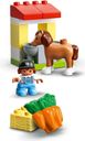 LEGO® DUPLO® Pferdestall und Ponypflege komponenten