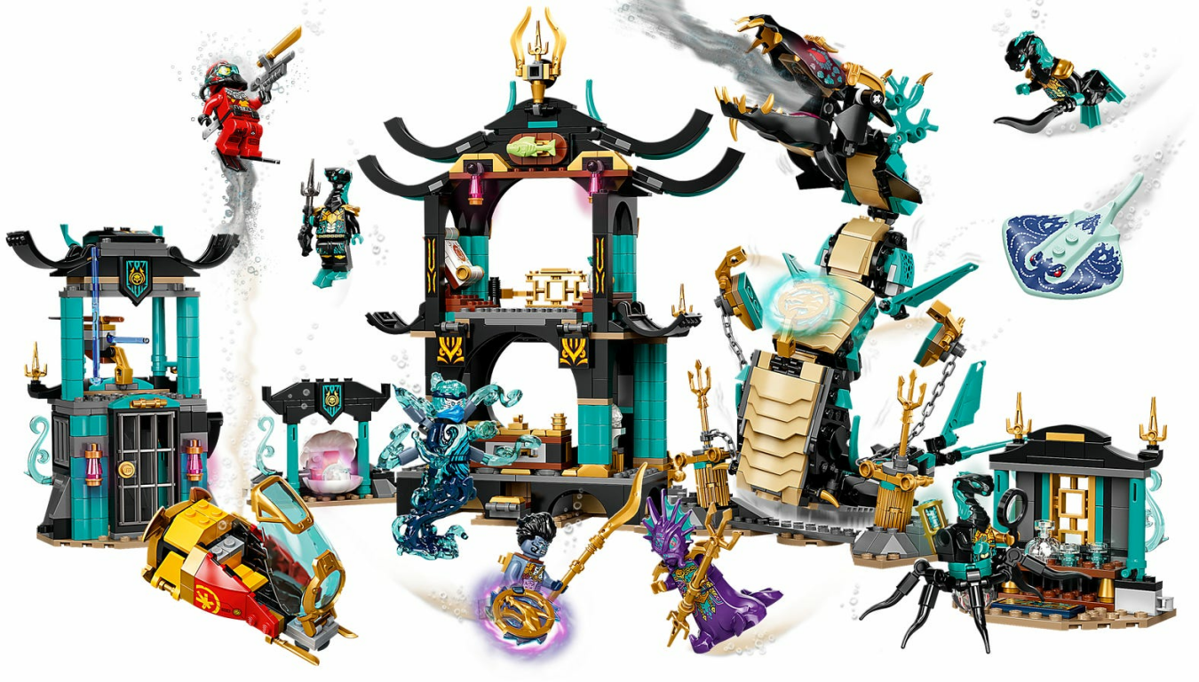 LEGO® Ninjago Templo del Mar Infinito jugabilidad