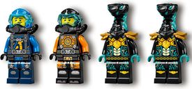 LEGO® Ninjago Submarino Anfibio Ninja minifiguras