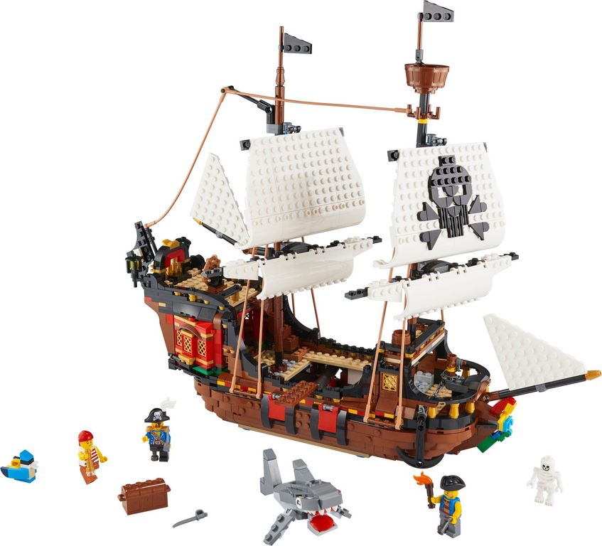 LEGO® Creator Pirates Ship components