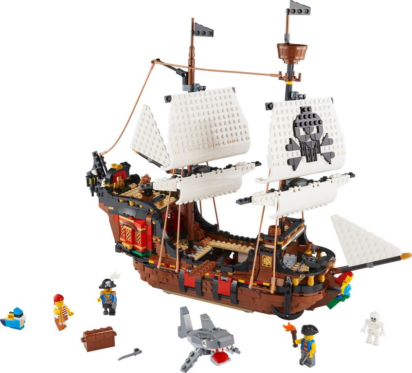 LEGO® Creator Galeone dei pirati componenti