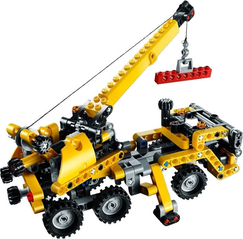 LEGO® Technic Mini Mobile Crane back side