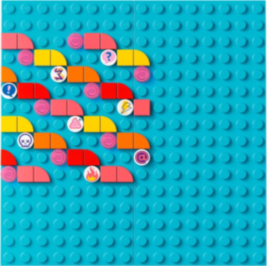 LEGO® DOTS La méga-boîte de porte-clés - Messages composants