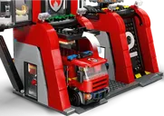 LEGO® City La caserne et le camion de pompiers intérieur