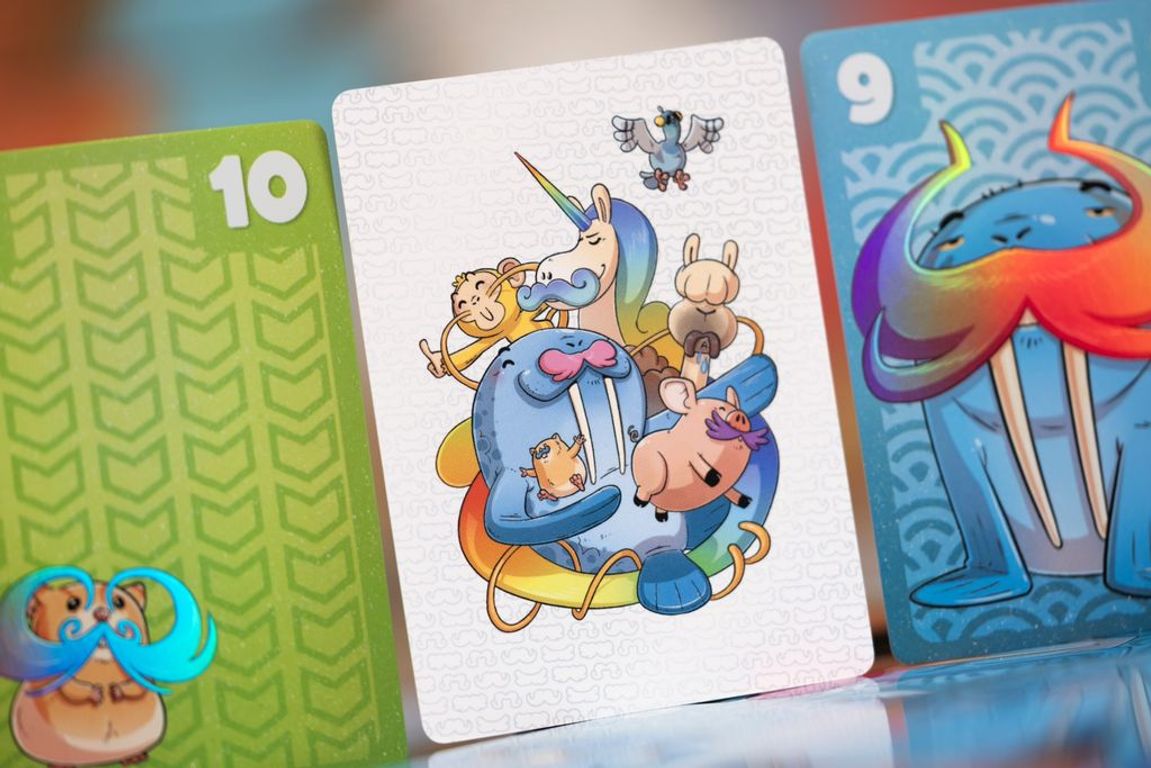 Moustache cards