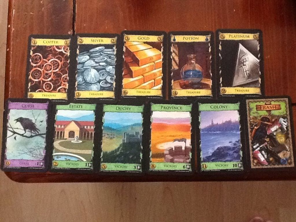 Dominion: Base Cards cartas