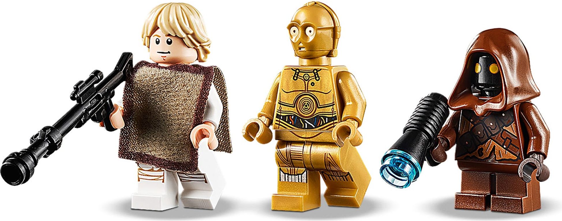 LEGO® Star Wars Luke Skywalker's Landspeeder™ minifigures