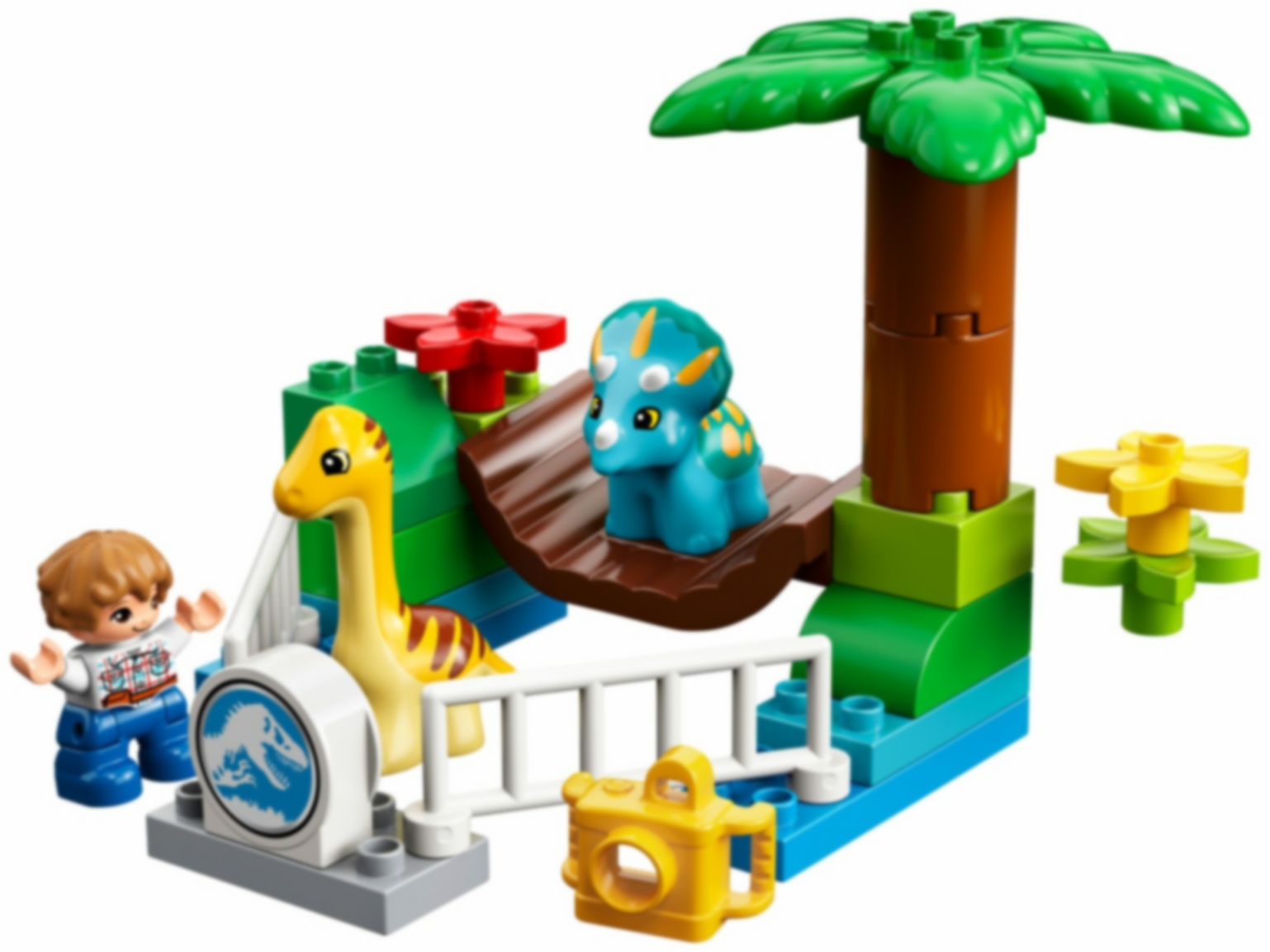 LEGO® DUPLO® Gentle Giants Petting Zoo components