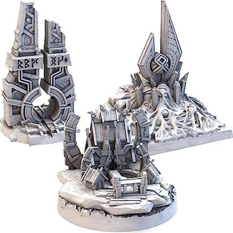 Lords of Ragnarok: Terrain Expansion miniaturas