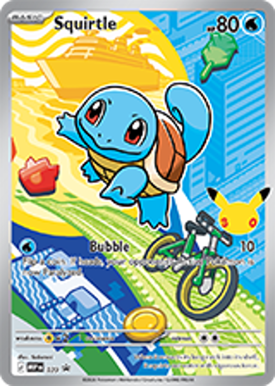 Pokémon TCG: First Partner - Illustration Collection 1 Squirtle card