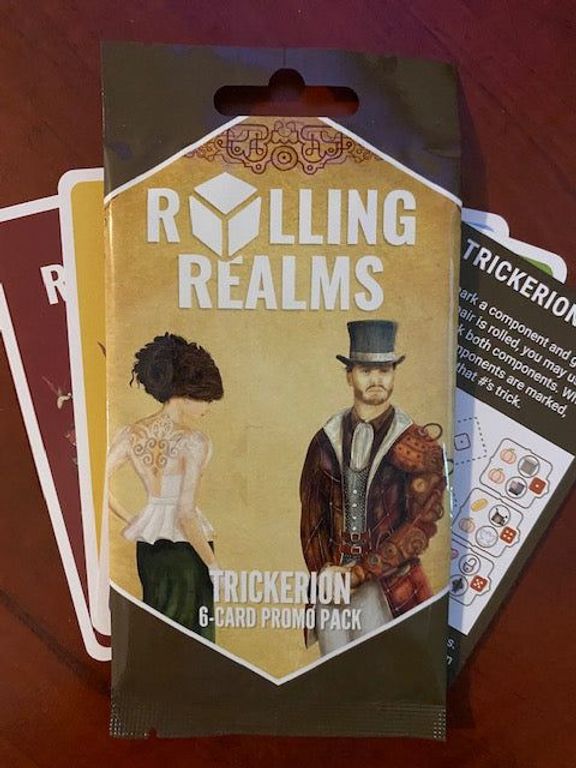 Rolling Realms: Trickerion Promo Pack doos