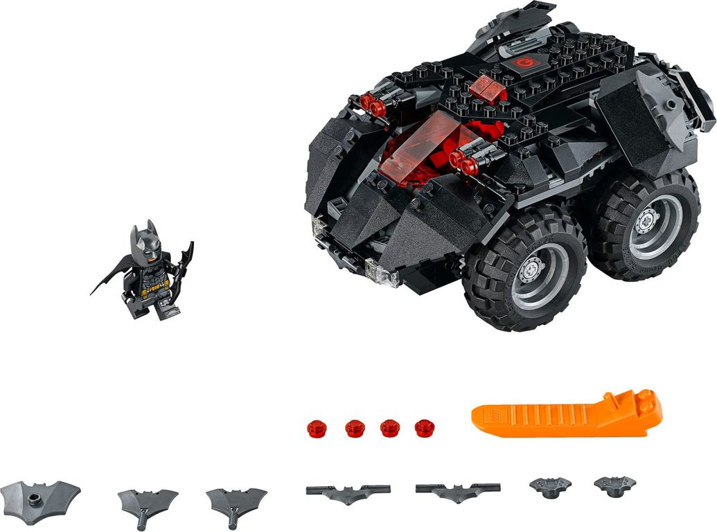 LEGO® DC Superheroes App-Controlled Batmobile components