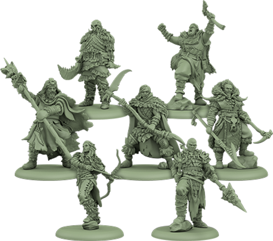 A Song of Ice & Fire: Tabletop Miniatures Game – Thenn Warriors miniatures
