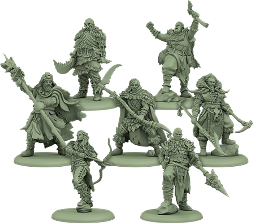 A Song of Ice & Fire: Tabletop Miniatures Game – Thenn Warriors miniaturen