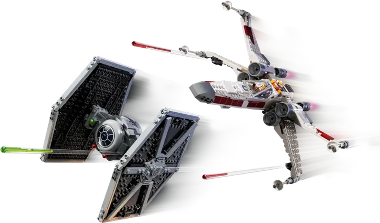 LEGO® Star Wars Mash-up TIE Fighter e X-Wing
