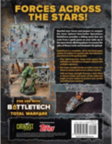 BattleTech: Interstellar Operations – BattleForce achterkant van de doos