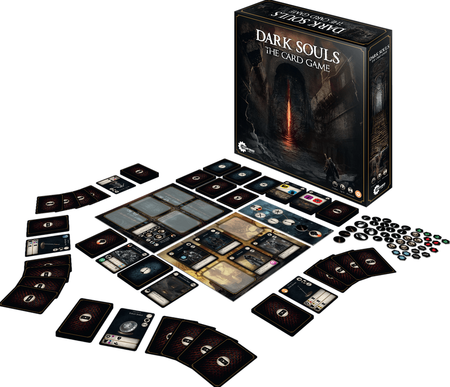 Dark Souls: The Card Game components