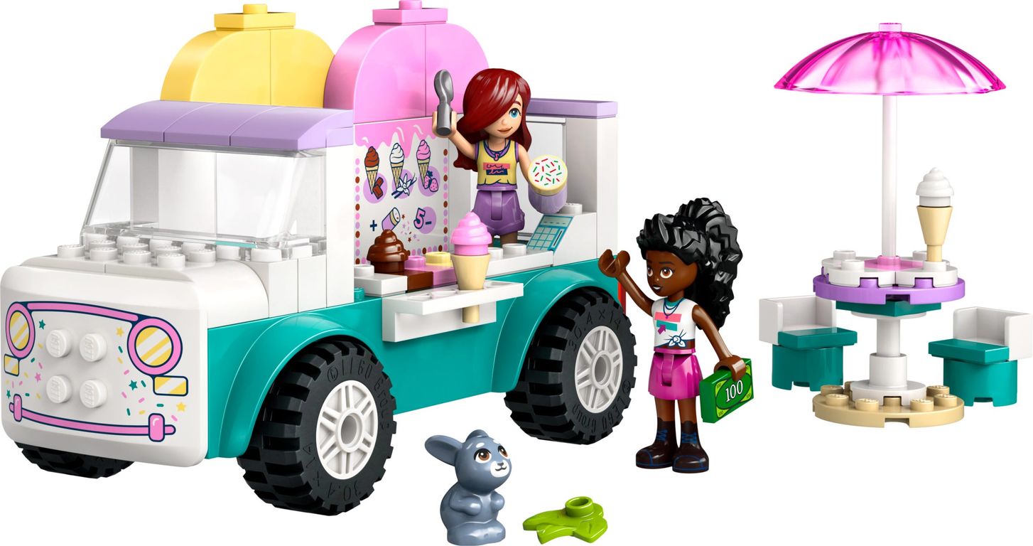 LEGO® Friends Le camion de glaces de Heartlake City composants