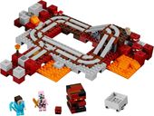 LEGO® Minecraft The Nether Railway components