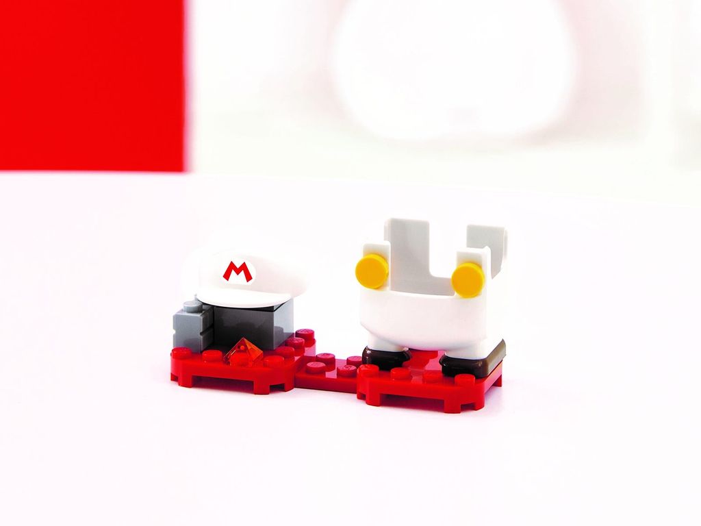 LEGO® Super Mario™ Pack Potenciador: Mario de Fuego partes