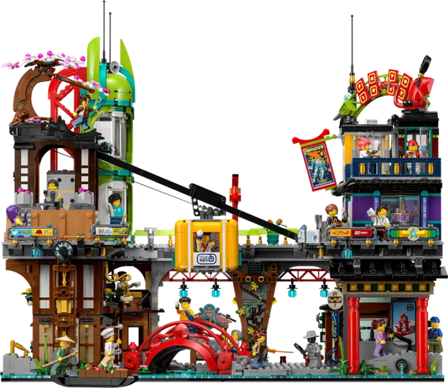 LEGO® Ninjago City Markets gameplay