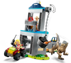 LEGO® Jurassic World Flucht des Velociraptors spielablauf