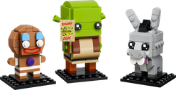 LEGO® BrickHeadz™ Personaggi di Shrek, Asino e Zenzy componenti