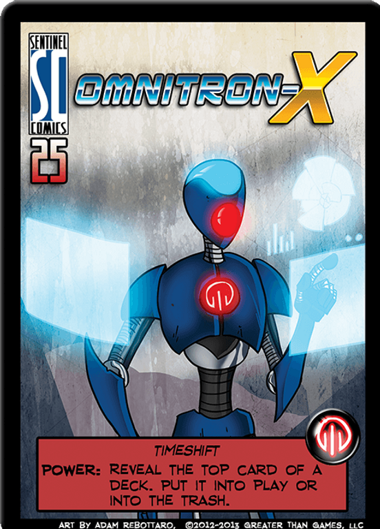 Sentinels of the Multiverse: Shattered Timelines Omnitron-X card