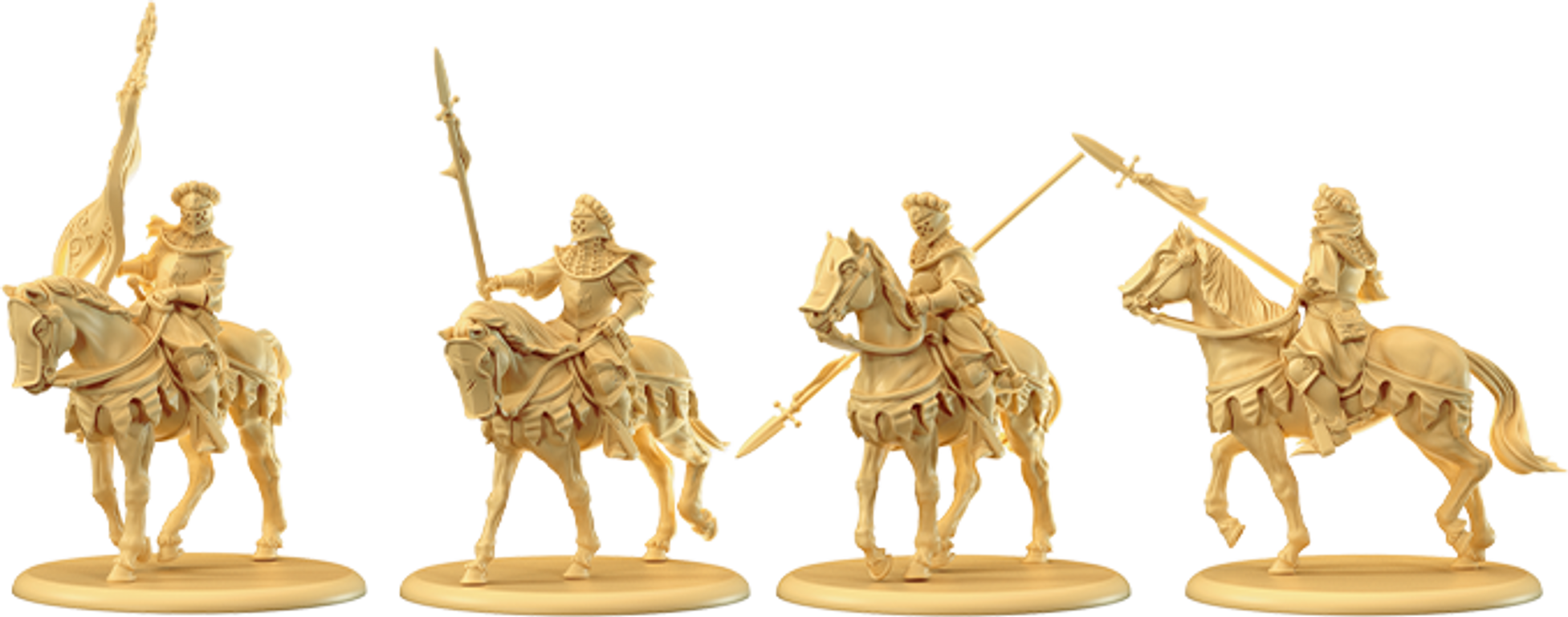 Le Trône de Fer: le Jeu de Figurines – Cavaliers de Hautjardin miniatures