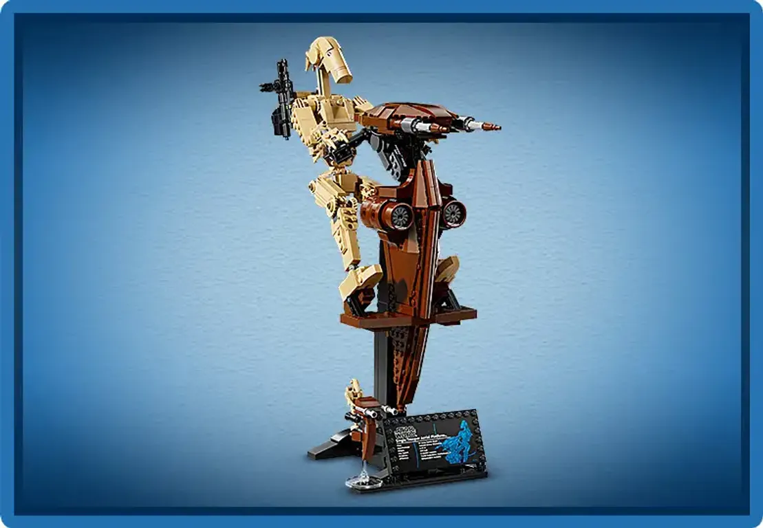 LEGO® Star Wars Battle Droid met STAP