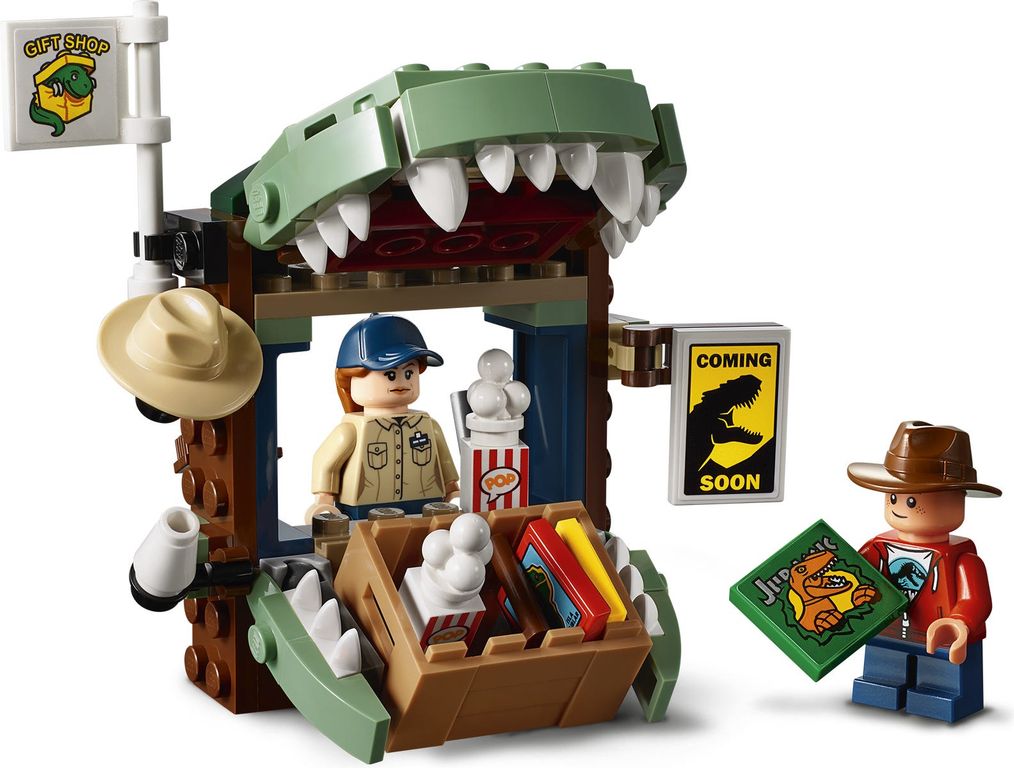 LEGO® Jurassic World Dilophosaurus auf der Flucht spielablauf