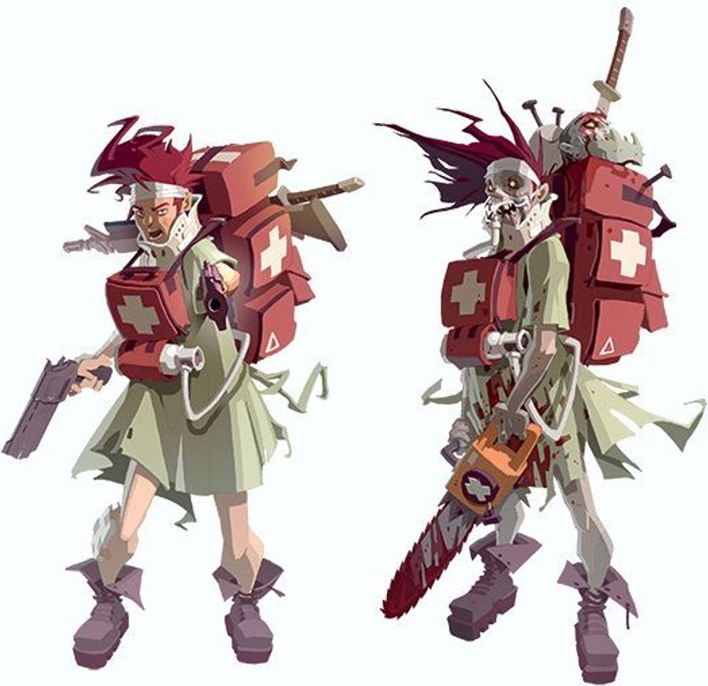Zombicide Special Guest Box: Edouard Guiton personajes