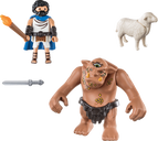 Playmobil® History Ulysses and Polyphemus components