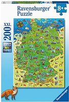 XXL Teile - Bunte Deutschlandkarte