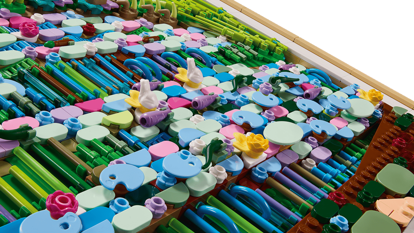 LEGO® Art Claude Monet – Bridge over a Pond of Water Lilies