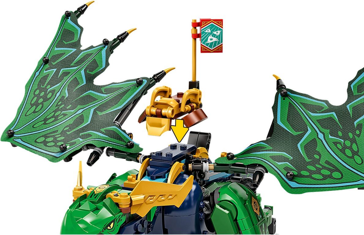 LEGO® Ninjago Dragone Leggendario di Lloyd componenti