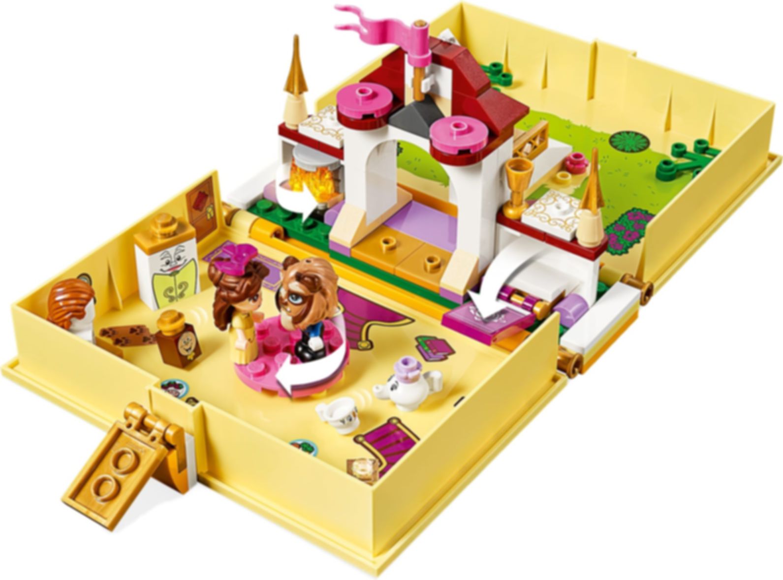 LEGO® Disney Les aventures de Belle dans un livre de contes gameplay